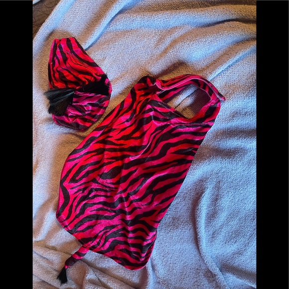 unknown Other - Dog zebra costume sz M